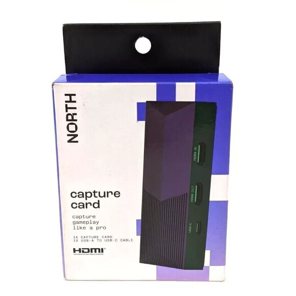 North Video Gameplay 1080p 60Hz Capture Card- Brand New Sealed - Picture 1 of 5